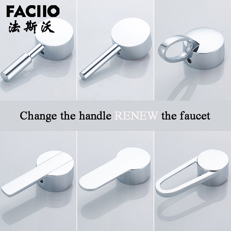 Basin Mixer Cartridge - FACIIO 욕실 교체 수도꼭지 핸들, 크롬