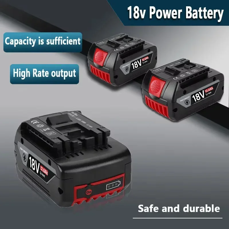 2팩 10.0Ah 무선 전동 공구 배터리, 보쉬 18V - Bosch Drill Gsb 18V 리뷰 및 가격