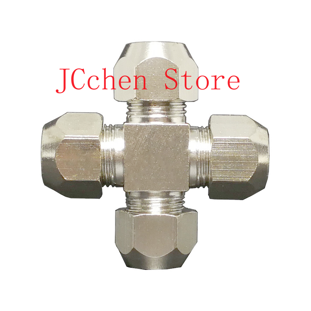 6/8/10/12mm 외경 튜브용 4방향 압축 유니온  - Compression Fitting Brass 리뷰 및 가격