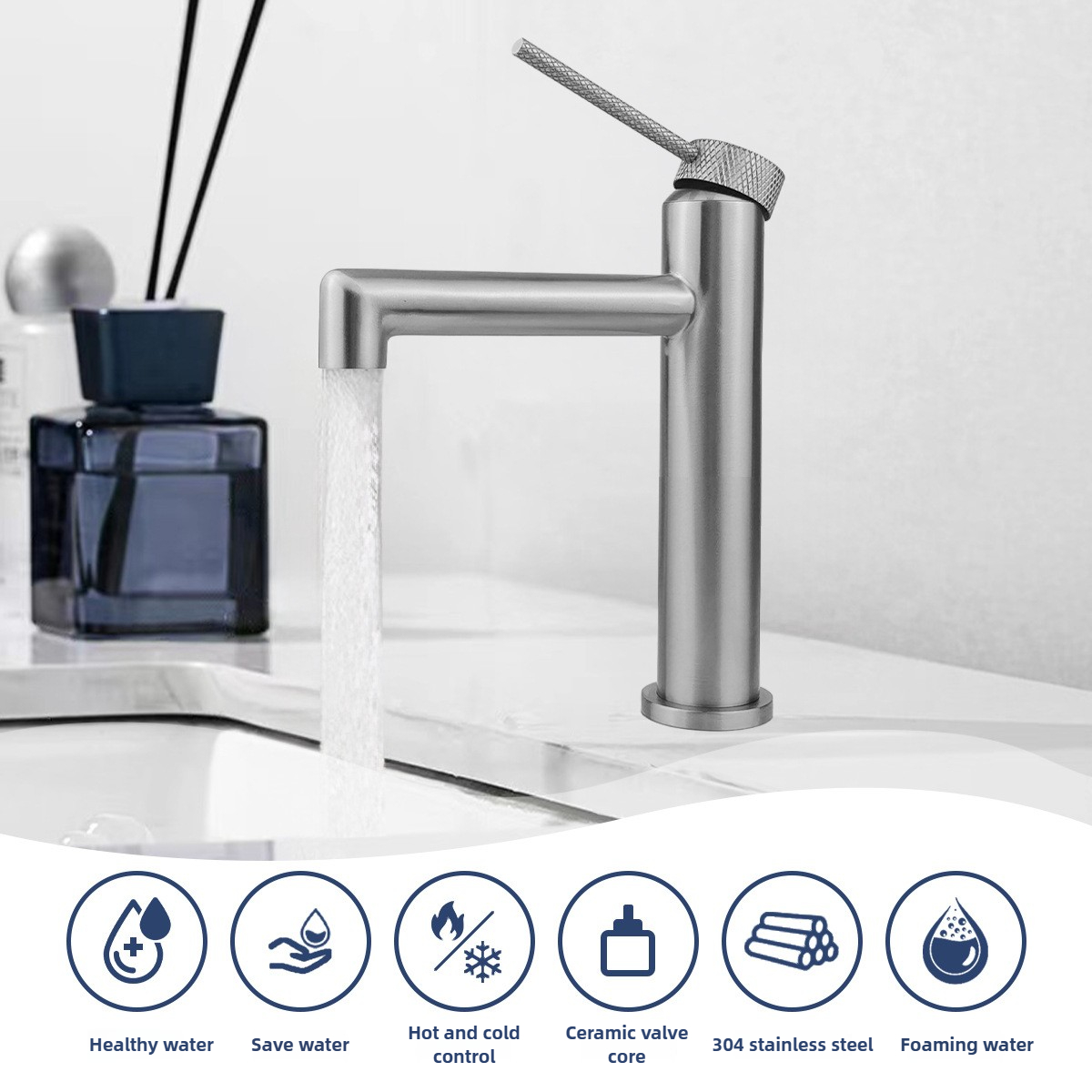 욕실 세면대 수도꼭지 온수 및 냉수 싱크 탭 믹서 단일 - Basin Mixer Cartridge 리뷰 및 가격