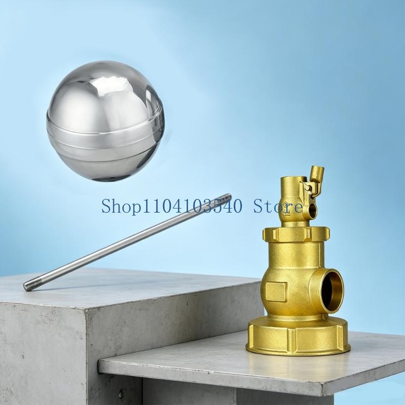 02DC 작은 구멍 플로팅 볼 밸브 조정 가능한 황동  - Float Ball Valve 리뷰 및 가격