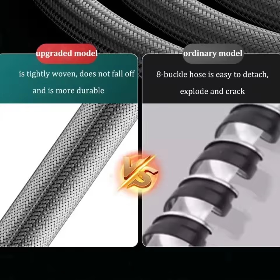 1.5/2M 나일론 로프 브레이드 샤워 파이프 4 포인 - Flexible Hose Braided 리뷰 및 가격